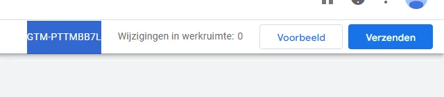 Locatie Google Tag in Google Tag Manager
