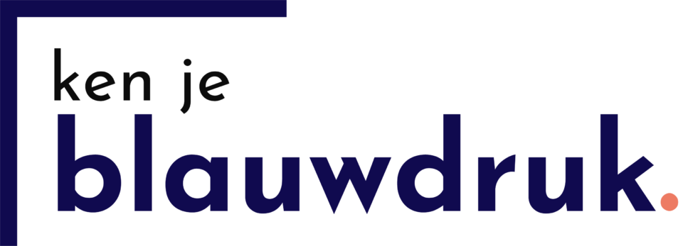 Logo Kenjeblauwdruk