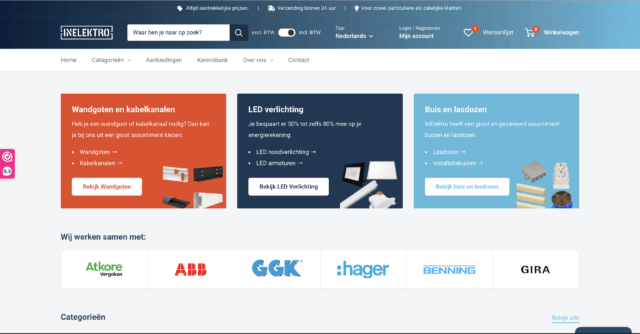 Google ads via InElektro werken goed