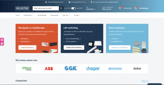 Google ads via InElektro werken goed